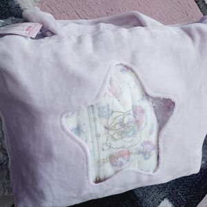 Sanrio Little Twin Stars Pajama Set with slippers lucky bag vtg rare NWT